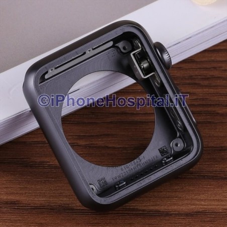 Scocca Telaio Cover per Apple Whatch 38mm 1 Serie 7000 Nero - 1