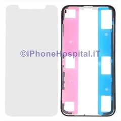 Support de lunette pour écran LCD avec tôle pour iPhone X - 1