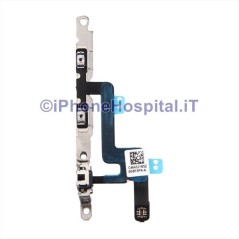 Flat Volume / Vibra Con Supporto Metallico Assemblato per Apple iPhone 6   - 3