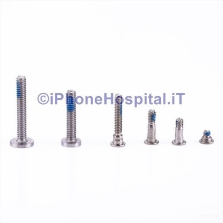 Juego Tornillos Tapa Inferior Macbook A1185 A1181