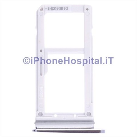 Samsung Soporte Ranura Sim Color Negro para Galaxy S7 G930 G930F