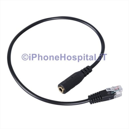 Cavo da 3,5 mm Jack a RJ9 PC /cavo adattatore telefonico Cuffie ufficio,38 cm - 3
