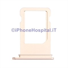 Sim Card Port Slot Tray Micro SD Card Tray iPhone 7 (Gold)