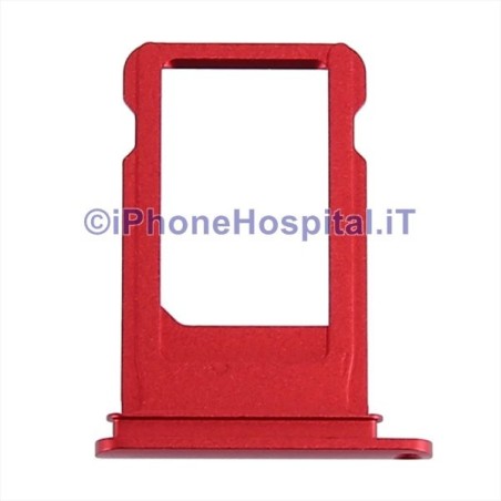 Tarjetero Sim Ranura Micro Tarjetero iPhone 7 ( Rojo )
