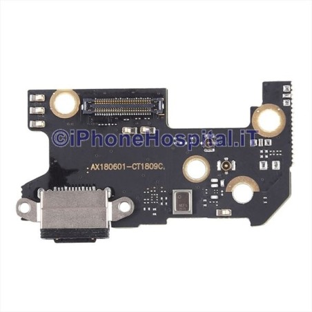 Conector plano USB Dock Carga Micrófono Datos XIAOMI MI 8 - 3