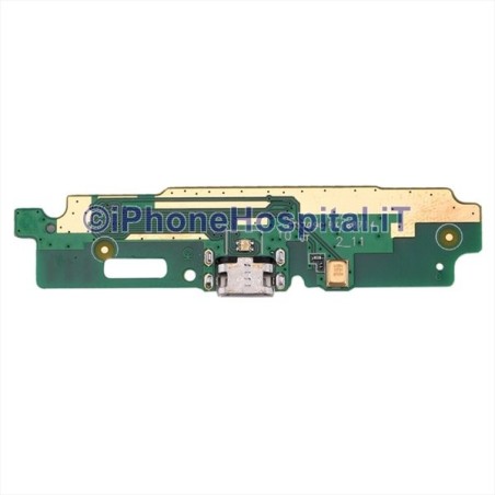 Connettore Flat Dock USB Carica Ricarica Microfono Dati XIAOMI REDMI 3X 3S - 1