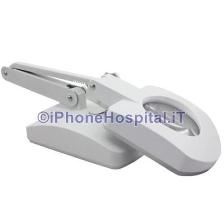 Loupe 3X/8X Lampe LED de bureau 220V Réparation de téléphone portable