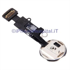Home Button - Flex Cable for iPhone 7 / 7P Assembled Silver