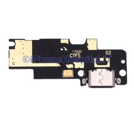 Connettore Flat Dock USB Carica Ricarica Microfono Dati XIAOMI Mi 4S - 1