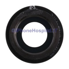 Glass Lens Ring Camera Lens Glass for Apple iPhone XR Black