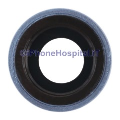 Glass Lens Ring Camera Lens Cover for Apple iPhone XR Blue