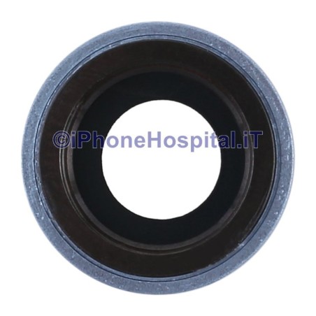 Glass Lens Ring Camera Lens Cover for Apple iPhone XR Blue
