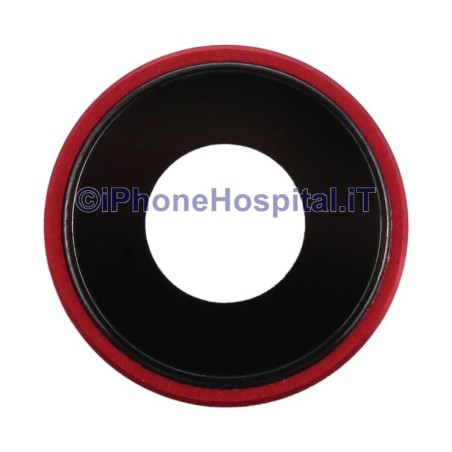Apple Anillo de lente Lente de cristal para iPhone XR Rojo