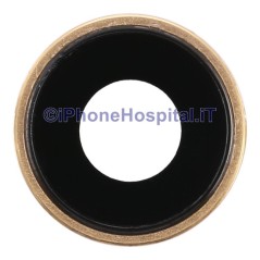 Lens Glass Ring Glass Lens Camera Lens for Apple iPhone XR Gold