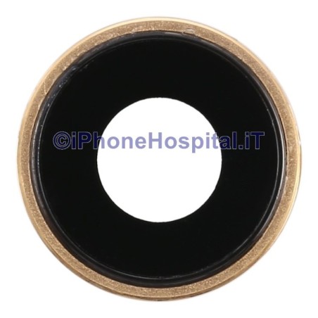 Lens Glass Ring Glass Lens Camera Lens for Apple iPhone XR Gold