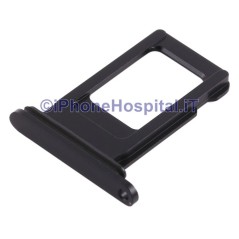 Sim Card Tray Slot Holder for Apple iPhone XR Black Color