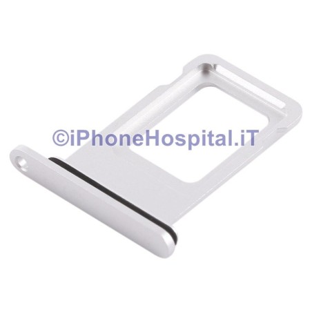 Apple Support Sim Trolley Slot pour iPhone XR Couleur blanche