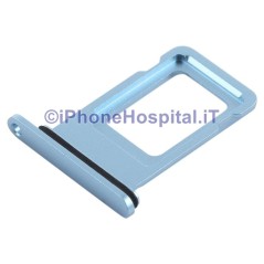 Sim Card Tray Slot Holder for Apple iPhone XR Color Blue