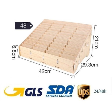 Contenedor 48 Cajas Taller Profesional de Reparación de Telefonía Móvil