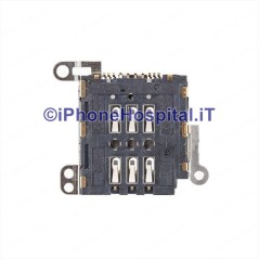 Support Sim Reader Card Slot Card Reader for iPhone XR - 2