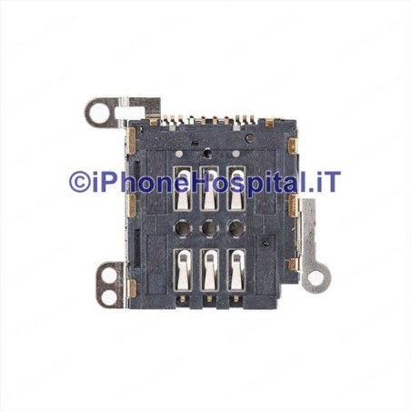 Supporto Lettore Sim Scheda Slot Card Reader per iPhone XR - 2