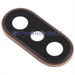 Apple Anillo de lente Lente de cristal Cámara para iPhone XS/XS MAX Oro