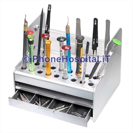 Cajón de banco Portaherramientas y destornilladores Pinzas Cajón de piezas pequeñas - 1