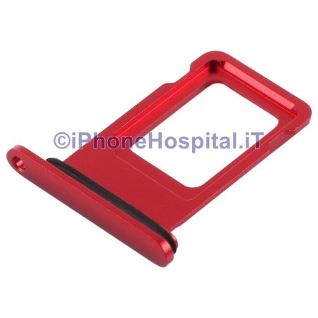 Apple Soporte Sim Ranura Trolley para iPhone XR Color Rojo