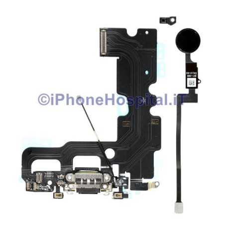 Charging Connector for Tato Home Reset Black iPhone 7 Chip Apple MFI - 1