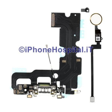 Connettore Ricarica per Ripristino Tato Home Oro ( Gold) iPhone 7 Chip Apple MFI - 1