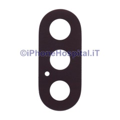 Objectif de la caméra arrière pour iPhone X Couleur Noir