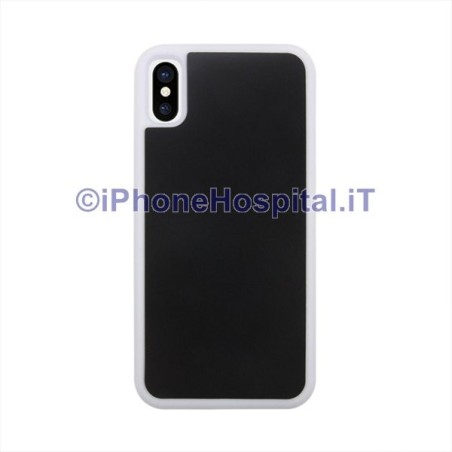 Coque anti-gravité à technologie de micro-succion pour iPhone X/XS (blanc)