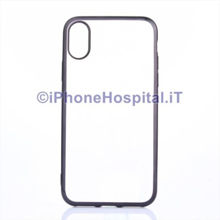 Coque de protection TPU iPhone X / XS (Noir)