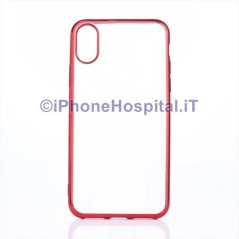 Coque de protection TPU pour iPhone X / XS rouge