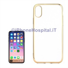 Funda protectora TPU iPhone X / XS (Oro) - 4