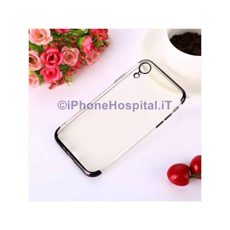 Custodia Protettiva in TPU per iPhone XR (Nera) - 4 Custodia Protettiva in TPU per iPhone XR (Nera) - 4