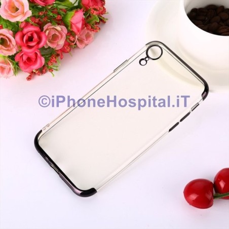 Funda protectora de TPU para iPhone XR (Negro)
