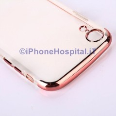 Coque de protection en TPU pour iPhone XR (or rose)