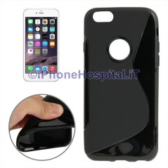 Coque de protection antidérapante TPU noire pour iPhone 6 Plus et 6S Plus - 3