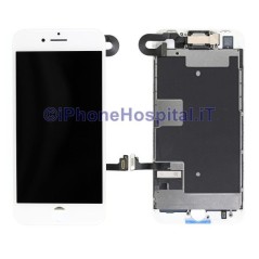 Schermo Vetro Touch Screen Lcd Assemblato per iPhone 8 Color Bianco - 1