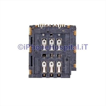 Soporte para lector de tarjetas con ranura para tarjeta SIM para iPhone XS Max - 1