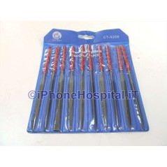 Kit 10 en 1 limes diamant professionnelles