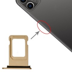 Slot Porta Sim Carrello Carrellino per Apple iPhone 11 Colore Giallo