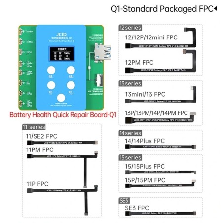 Programmeur de réparation de l'état de la batterie pour iPhone 11-15Max - 1