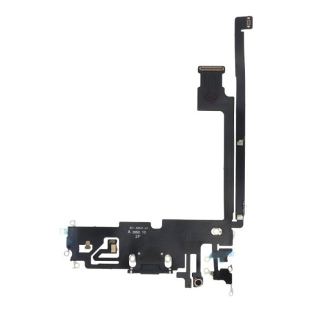Base Dock Plana Conector Puerto de Carga + Micrófono para iPhone 12 Pro Max Azul