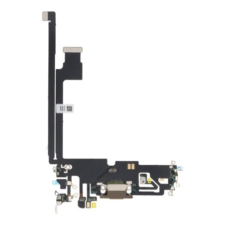Connettore Porta Flat Ricarica Dock + Microfono per iPhone 12 Pro Max Oro Apple - 1