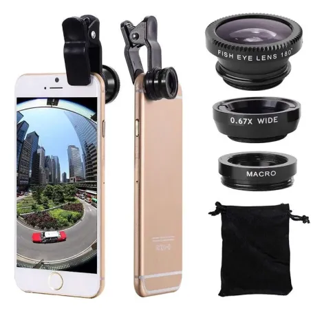 Obbiettivo Universale 3 in 1 iPhone iPad Samsung