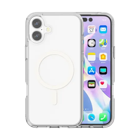 Clear MagSafe case for iPhone 16