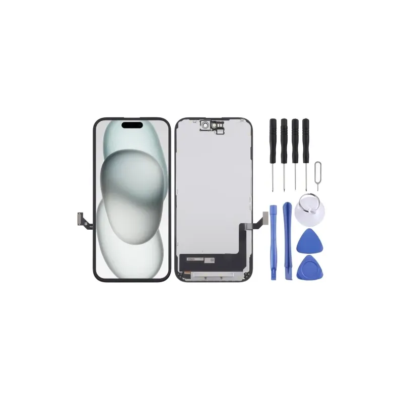 Écran tactile en verre LCD pour iPhone 15 OLED Écran tactile en verre LCD pour iPhone 15 OLED