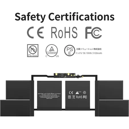 Battery A1820 for MacBook Pro 15.4 A1707